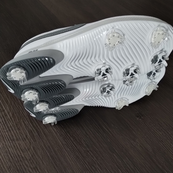 Sz 5 Mens / 6.5 WMNS Nike Air Zoom Victory Tour 3 White/Grey DV6798-100 - Picture 3 of 8